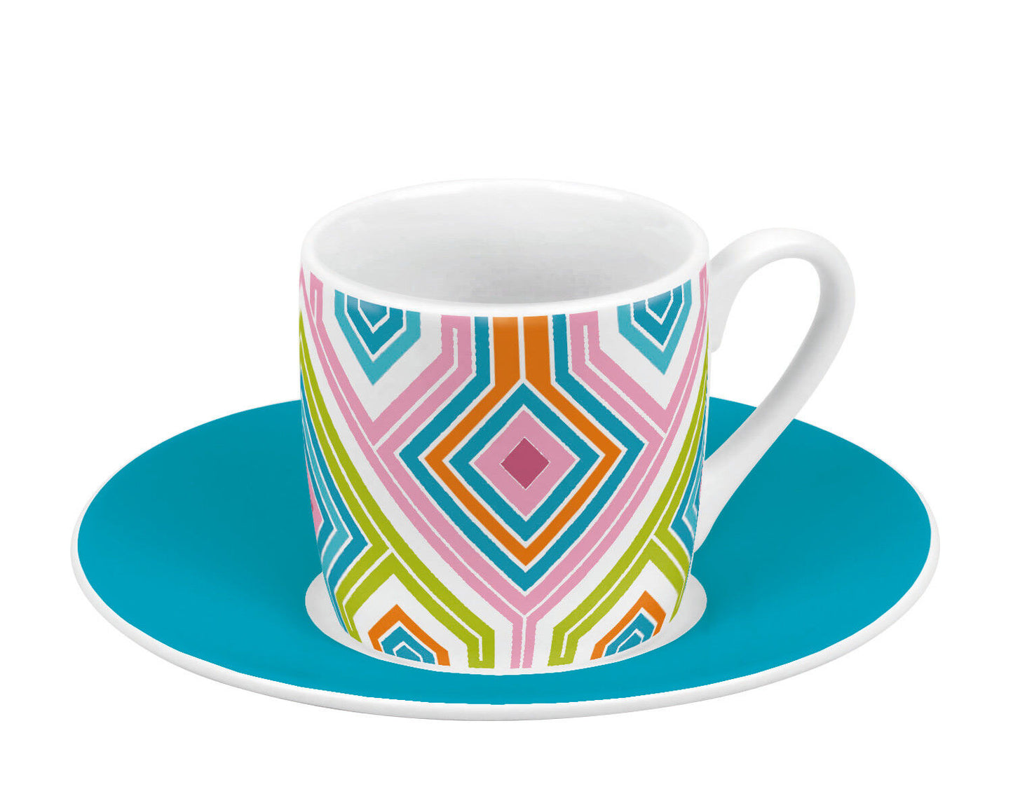 KÖNITZ 4er Geschenkset Espresso 85 ml - SPRING - aus Porzellan / Designbecher – Bild 4