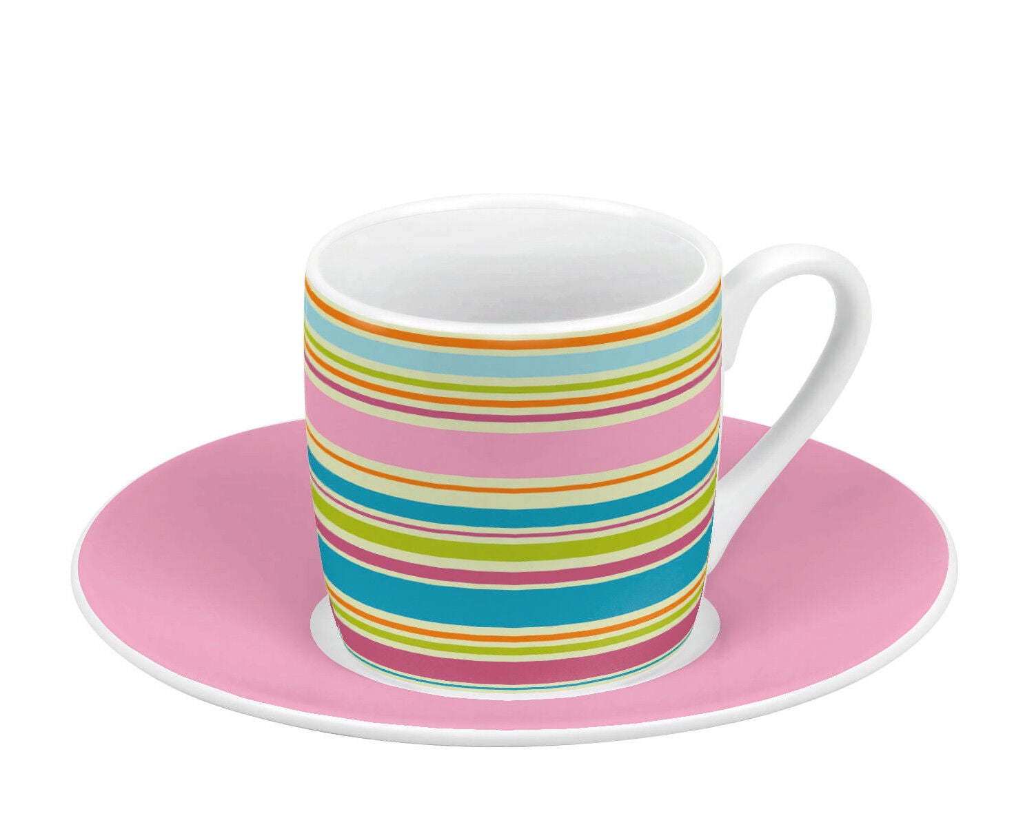 KÖNITZ 4er Geschenkset Espresso 85 ml - SPRING - aus Porzellan / Designbecher – Bild 5