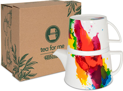 KÖNITZ TEA FOR ME On Colour - FLOW Teebereiter Set / Bone-China – Bild 5