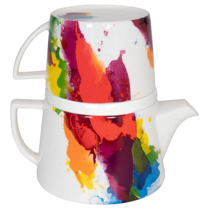 KÖNITZ TEA FOR ME On Colour - FLOW Teebereiter Set / Bone-China