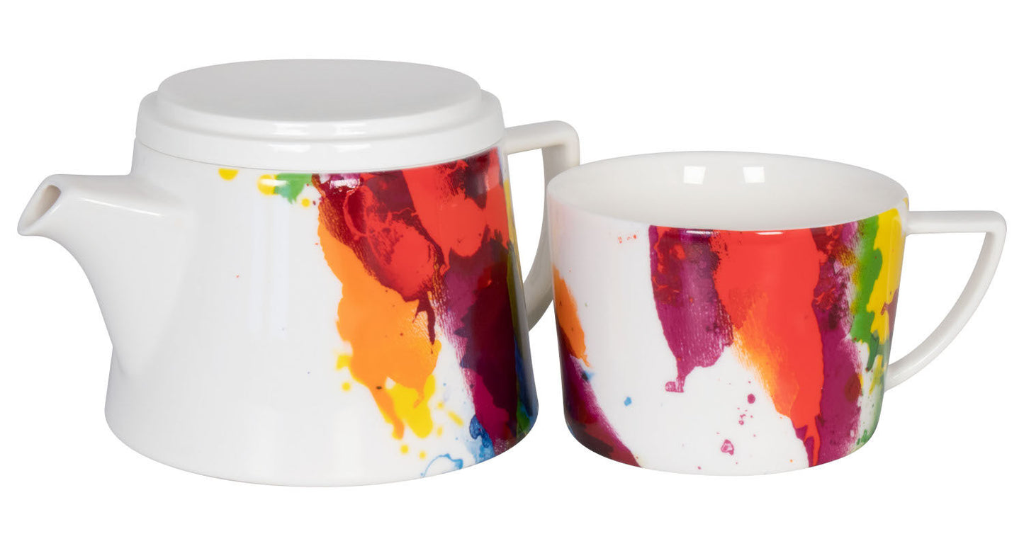 KÖNITZ TEA FOR ME On Colour - FLOW Teebereiter Set / Bone-China – Bild 2