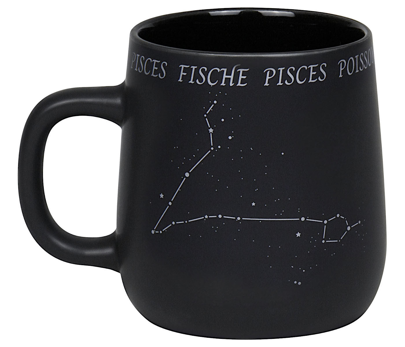 KÖNITZ Becher STERNZEICHEN - Fische - 395 ml aus Bone China Porzellan / Fassbecher – Bild 2