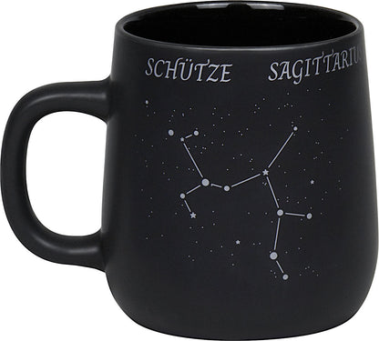 KÖNITZ Becher STERNZEICHEN - Schütze - 395 ml aus Bone China Porzellan / Fassbecher – Bild 2