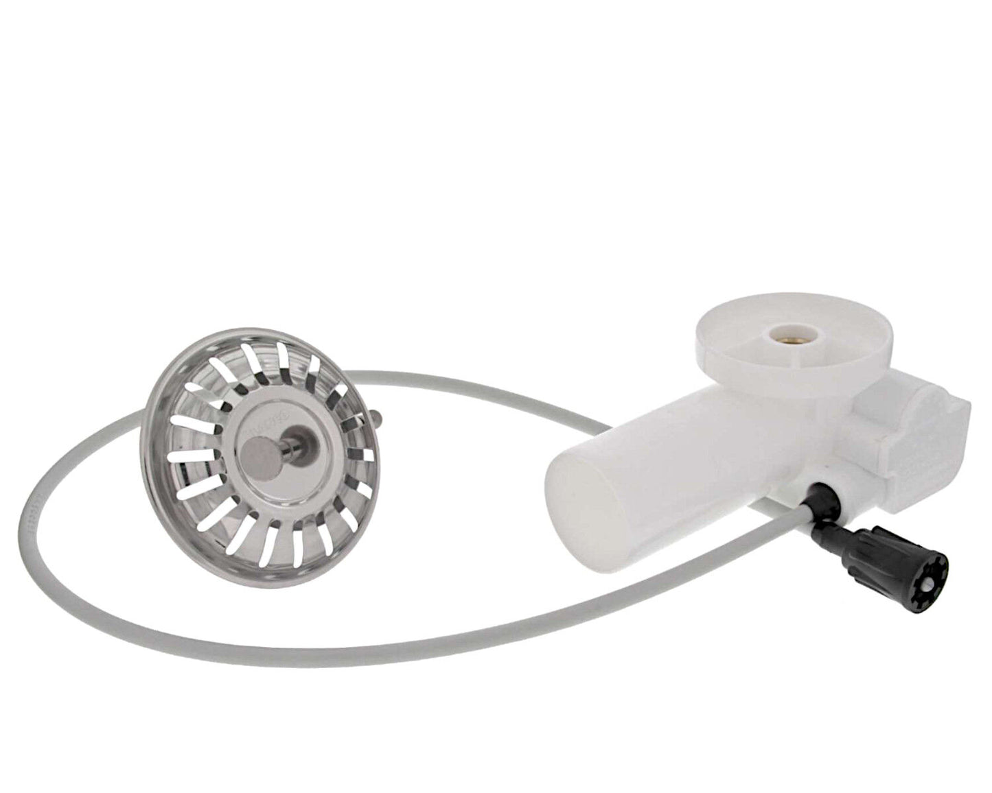 BLANCO Nachrüstset steckbar mit Bowdenzug Standard Sieb (ohne Zugknopf) AL / Excenterbedienung / Drehexcenter – Bild 2