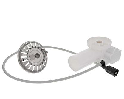 BLANCO Nachrüstset steckbar mit Bowdenzug Standard Sieb (ohne Zugknopf) AL / Excenterbedienung / Drehexcenter – Bild 2