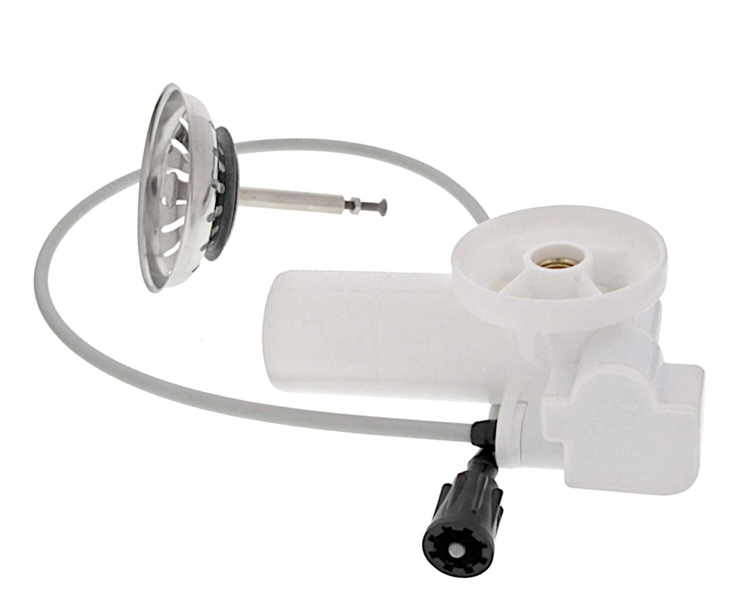 BLANCO Nachrüstset steckbar mit Bowdenzug Standard Sieb (ohne Zugknopf) AL / Excenterbedienung / Drehexcenter