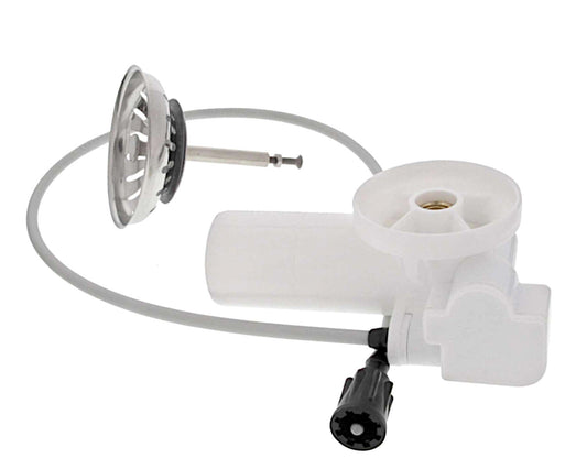 BLANCO Nachrüstset steckbar mit Bowdenzug Standard Sieb (ohne Zugknopf) AL / Excenterbedienung / Drehexcenter