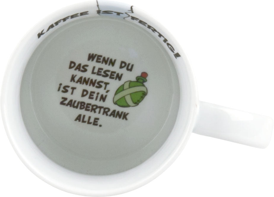 KÖNITZ Becher Asterix - Kaffee ist fertig Miraculix - 330 ml / Motivtasse – Bild 3
