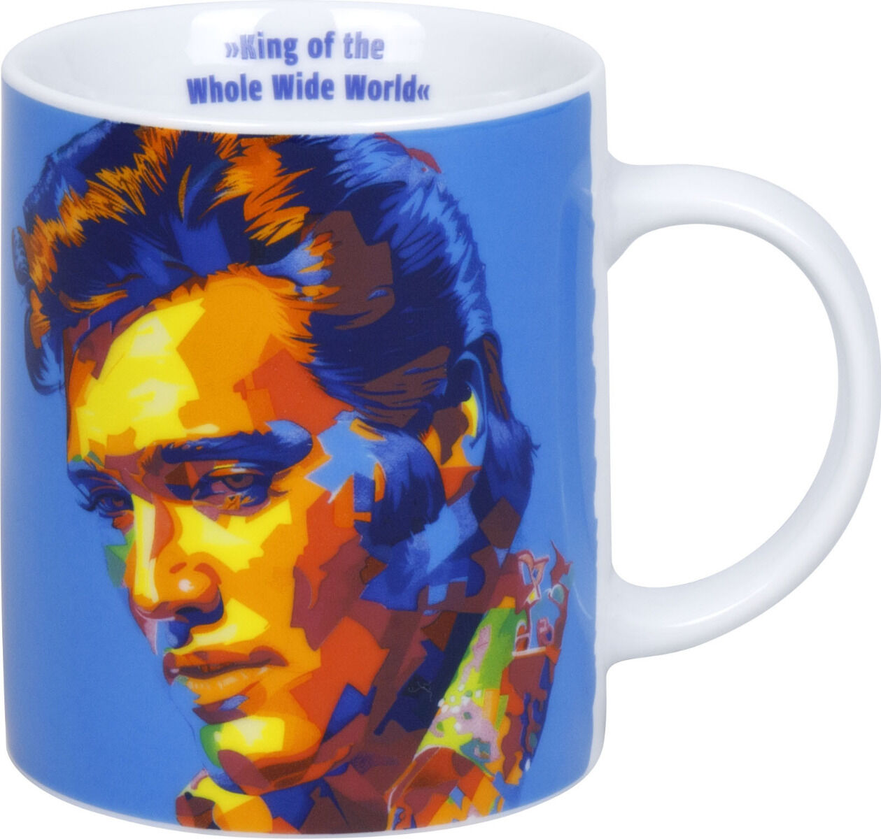 KÖNITZ 1110022980 Becher Heroes - Homage to ELVIS PRESLEY 300 ml aus Porzellan