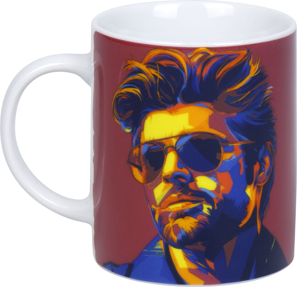 KÖNITZ 1110022981 Becher Heroes - Homage to GEORGE MICHAEL 300 ml aus Porzellan – Bild 2