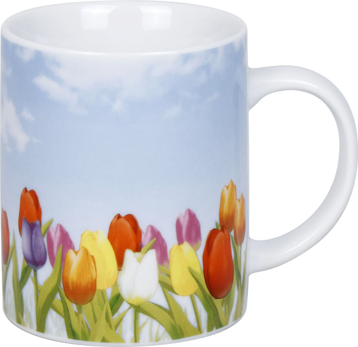KÖNITZ 1110023012 Becher Tulpenfeld 300 ml aus Porzellan