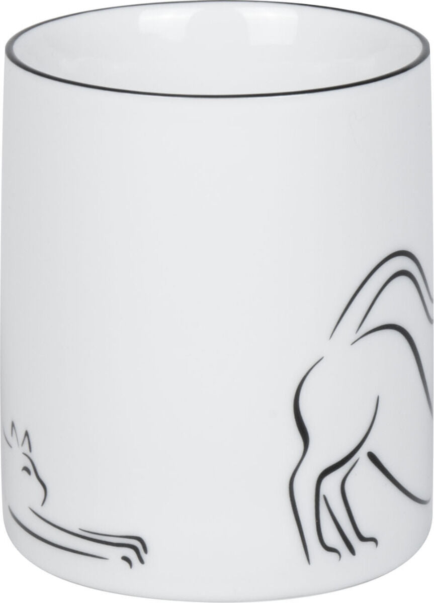 KÖNITZ 1110023018 Becher Hommage à Picasso - Le Chat (Die Katze) 300 ml aus Porzellan – Bild 3