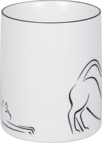 KÖNITZ 1110023018 Becher Hommage à Picasso - Le Chat (Die Katze) 300 ml aus Porzellan – Bild 3