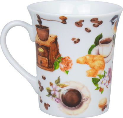 KÖNITZ BECHER COFFEE BIRDS 410 ml, Porzellan – Bild 2