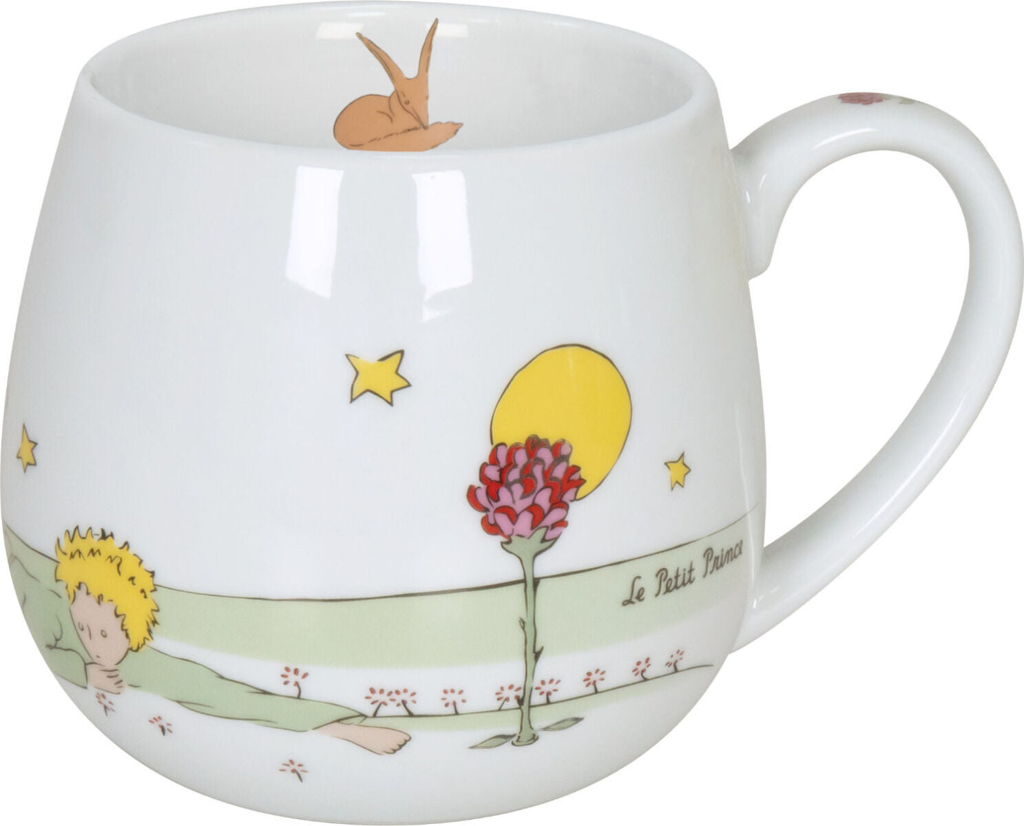 KÖNITZ 1111431599 Kuschelbecher DER KLEINE PRINZ - Freundschaft - 400 ml Porzellan / Motivbecher