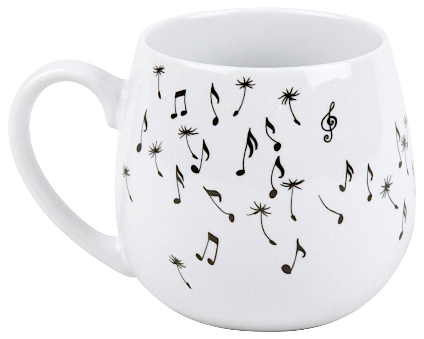 KÖNITZ 1111431775 Kuschelbecher 400 ml Music Dandelion, Porzellan / Löwenzahn Becher – Bild 2