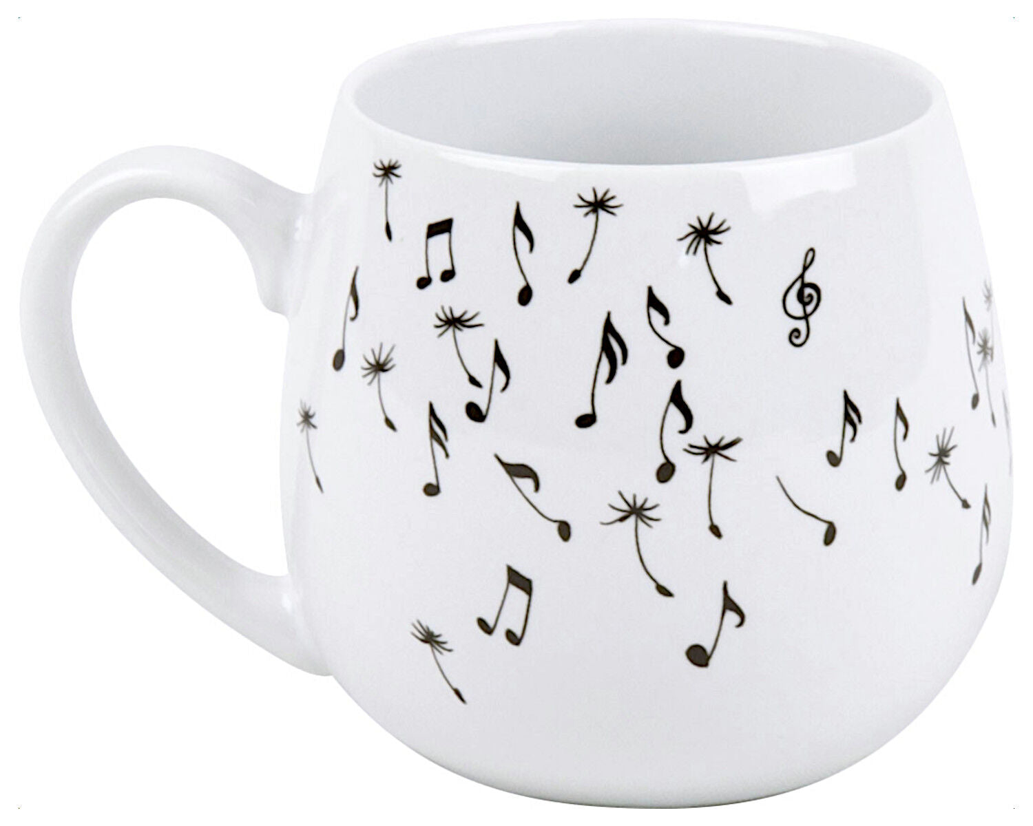 KÖNITZ 1111431775 Kuschelbecher 400 ml Music Dandelion, Porzellan / Löwenzahn Becher – Bild 2