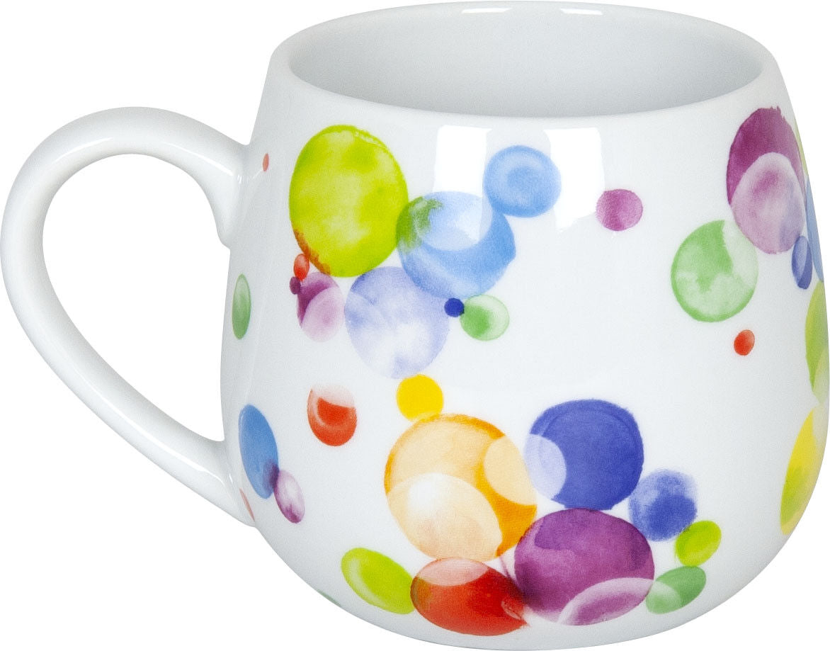 KÖNITZ 1111432263 Kuschelbecher 400 ml Colourful Cast - Bubbles, Porzellan / Becher bunt – Bild 2