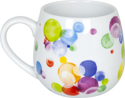 KÖNITZ 1111432263 Kuschelbecher 400 ml Colourful Cast - Bubbles, Porzellan / Becher bunt – Bild 2