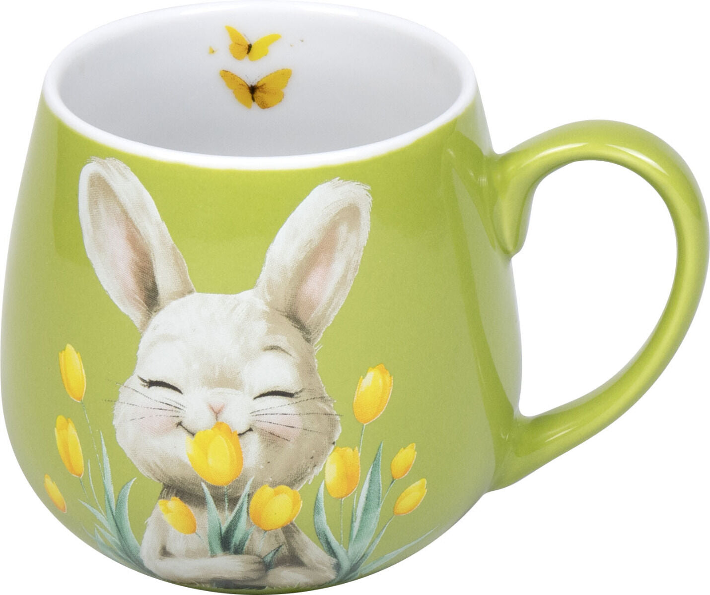 KÖNITZ 1111433013 Könitz Kuschelbecher Spring Animals - Hase, 400 ml, Porzellan / Becher – Bild 4