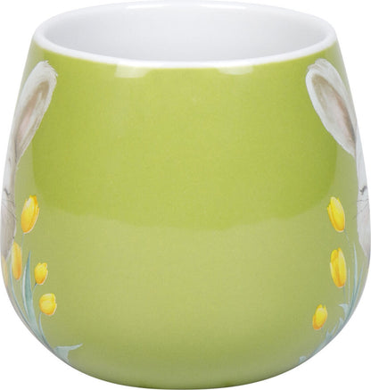 KÖNITZ 1111433013 Könitz Kuschelbecher Spring Animals - Hase, 400 ml, Porzellan / Becher – Bild 5