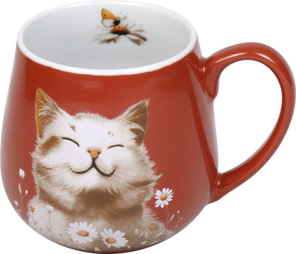 KÖNITZ 1111433015 Könitz Kuschelbecher Spring Animals - Katze, 400 ml, Porzellan / Becher – Bild 4
