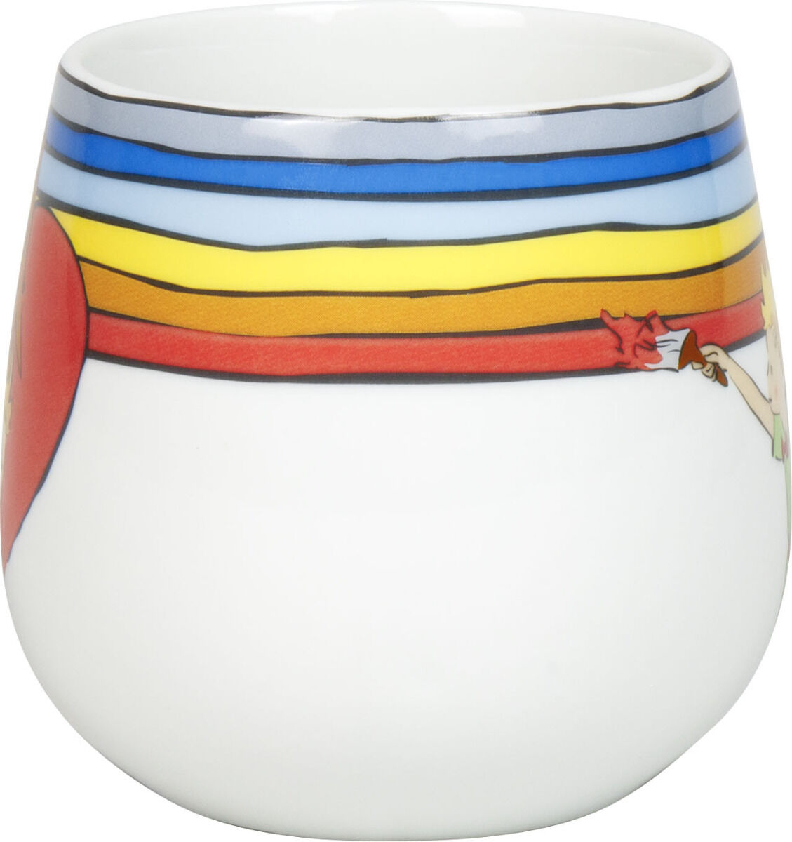 KÖNITZ 1111433036 Kuschelbecher DER KLEINE PRINZ - Regenbogen - 400 ml Porzellan / Motivbecher – Bild 6
