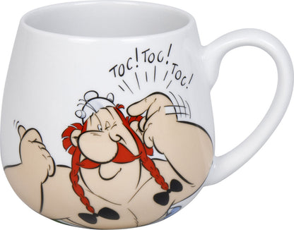 10er SET KÖNITZ 1111433039 Asterix Kuschelbecher Obelix 400 ml Porzellan / Motivbecher – Bild 2