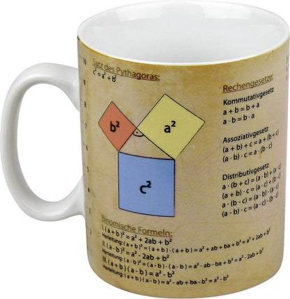 KÖNITZ 1113301063 Wissensbecher MATHEMATIK 490 ml aus Porzellan / Motivbecher – Bild 2