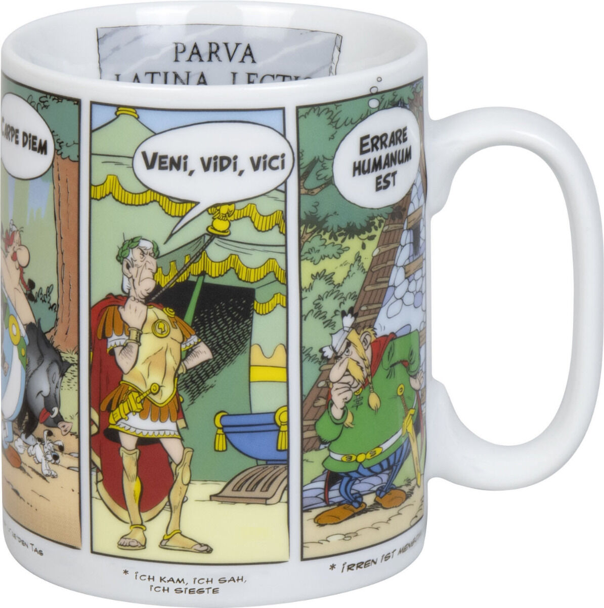 KÖNITZ 1113302418 Asterix - Latein 490 ml aus Porzellan
