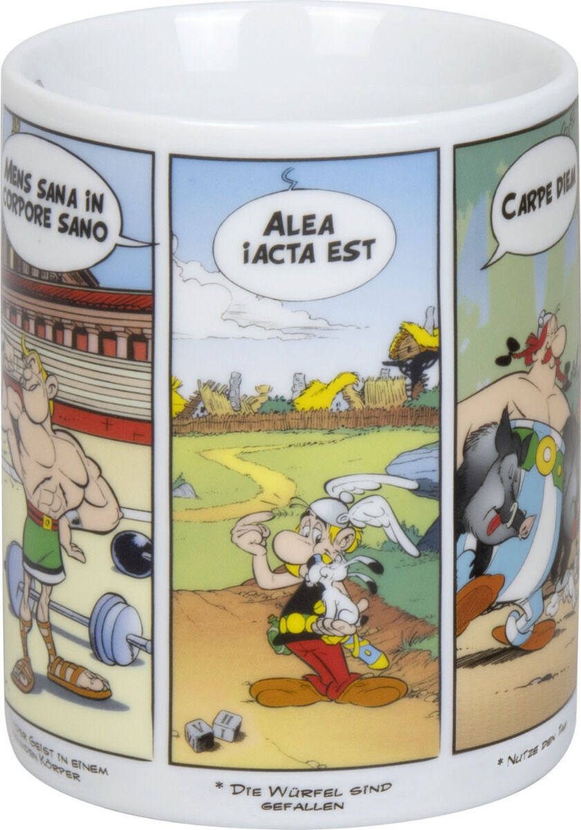 KÖNITZ 1113302418 Asterix - Latein 490 ml aus Porzellan – Bild 7