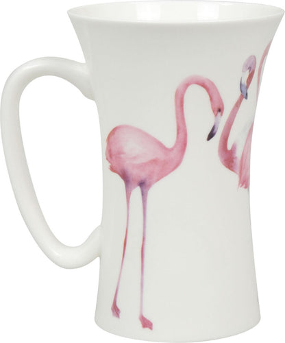 KÖNITZ 1120162787 Becher Mega Mug Flamingo - 630 ml Bone China Porzellan – Bild 2