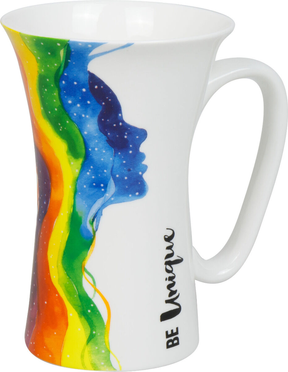 KÖNITZ 1120163002 Becher Mega Mug Be Unique 610 ml aus Bone China Porzellan – Bild 3