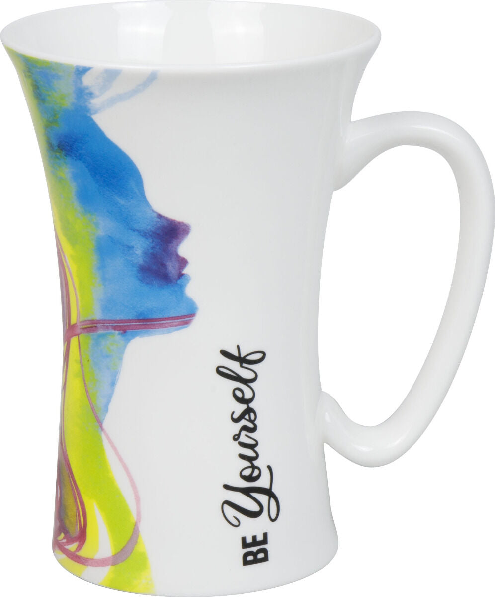 KÖNITZ 1120163003 Becher Mega Mug Be Yourself 610 ml aus Bone China Porzellan