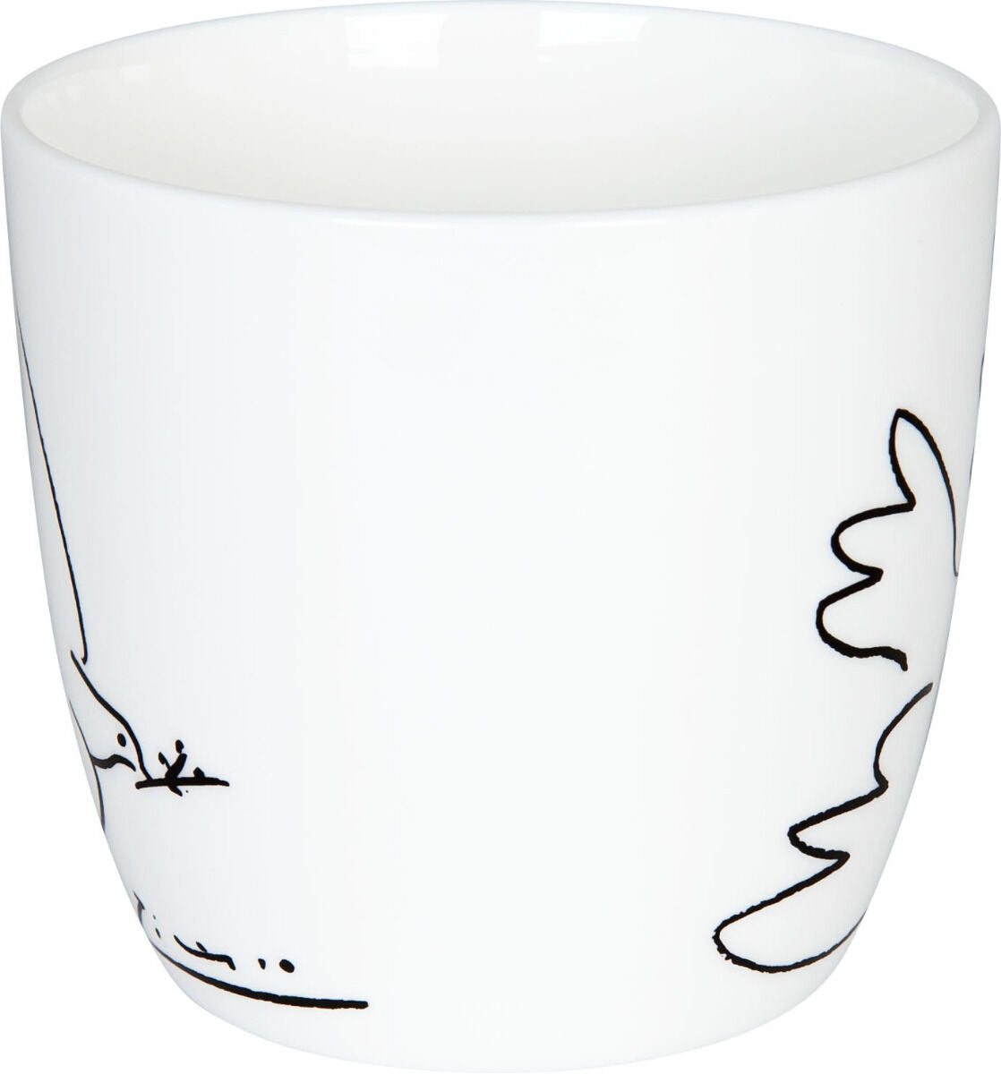 KÖNITZ 1120570210 Becher Picasso - La Colombe de la Paix (Die Friedenstaube) - 425 ml aus Bone China Porzellan – Bild 5