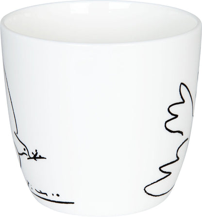 KÖNITZ 1120570210 Becher Picasso - La Colombe de la Paix (Die Friedenstaube) - 425 ml aus Bone China Porzellan – Bild 5