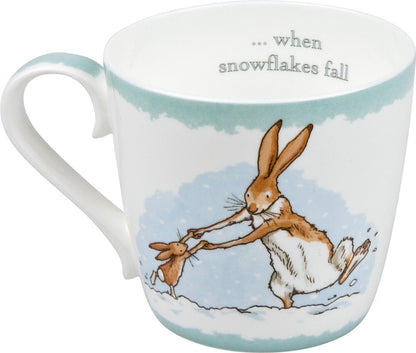 KÖNITZ 115S571527 Becher Weißt du eigentlich... WINTER 425 ml mit Sieb und Deckel / Der kleine Hase - Jahreszeiten – Bild 3