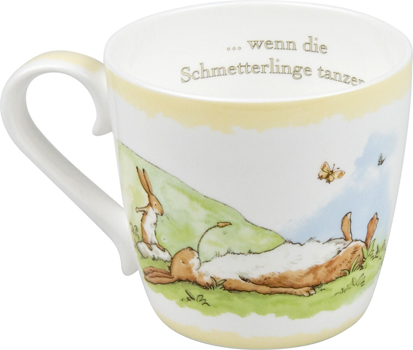 KÖNITZ 115S571529 Becher Weißt du eigentlich... SOMMER 425 ml mit Sieb und Deckel / Der kleine Hase - Jahreszeiten – Bild 3