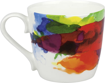 KÖNITZ 115S571694 Becher On colour - Flow 425 ml mit Sieb und Deckel, Bone China Porzellan – Bild 3