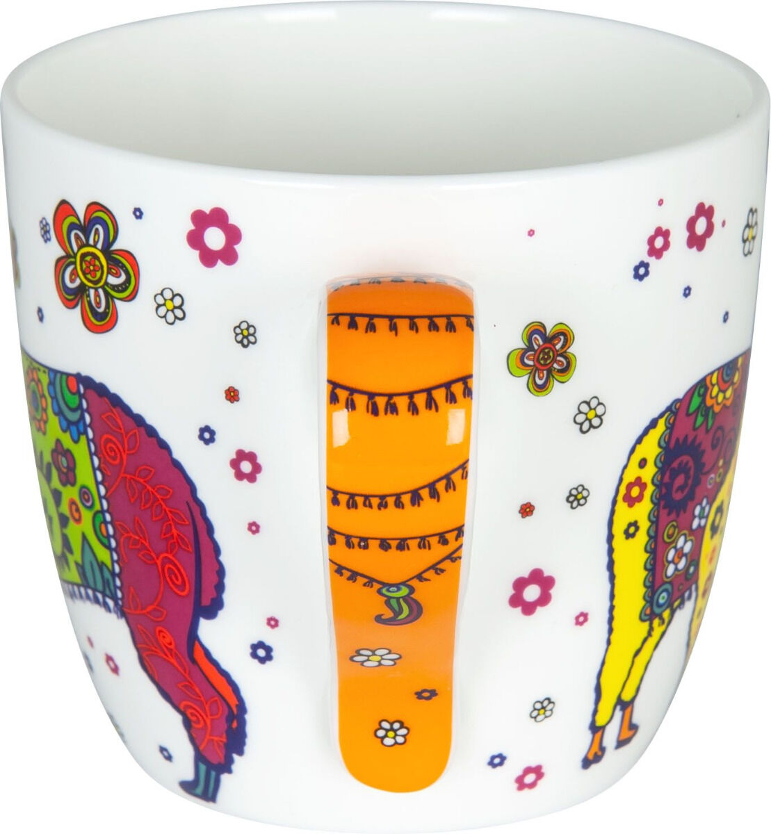 KÖNITZ 1120572308 Becher Colourful Animals - Lama - 425 ml / Motivtasse – Bild 3