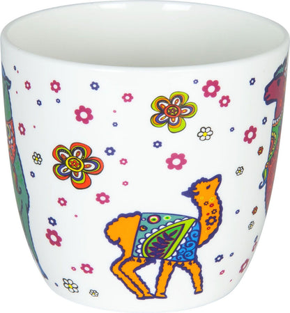 KÖNITZ 1120572308 Becher Colourful Animals - Lama - 425 ml / Motivtasse – Bild 4