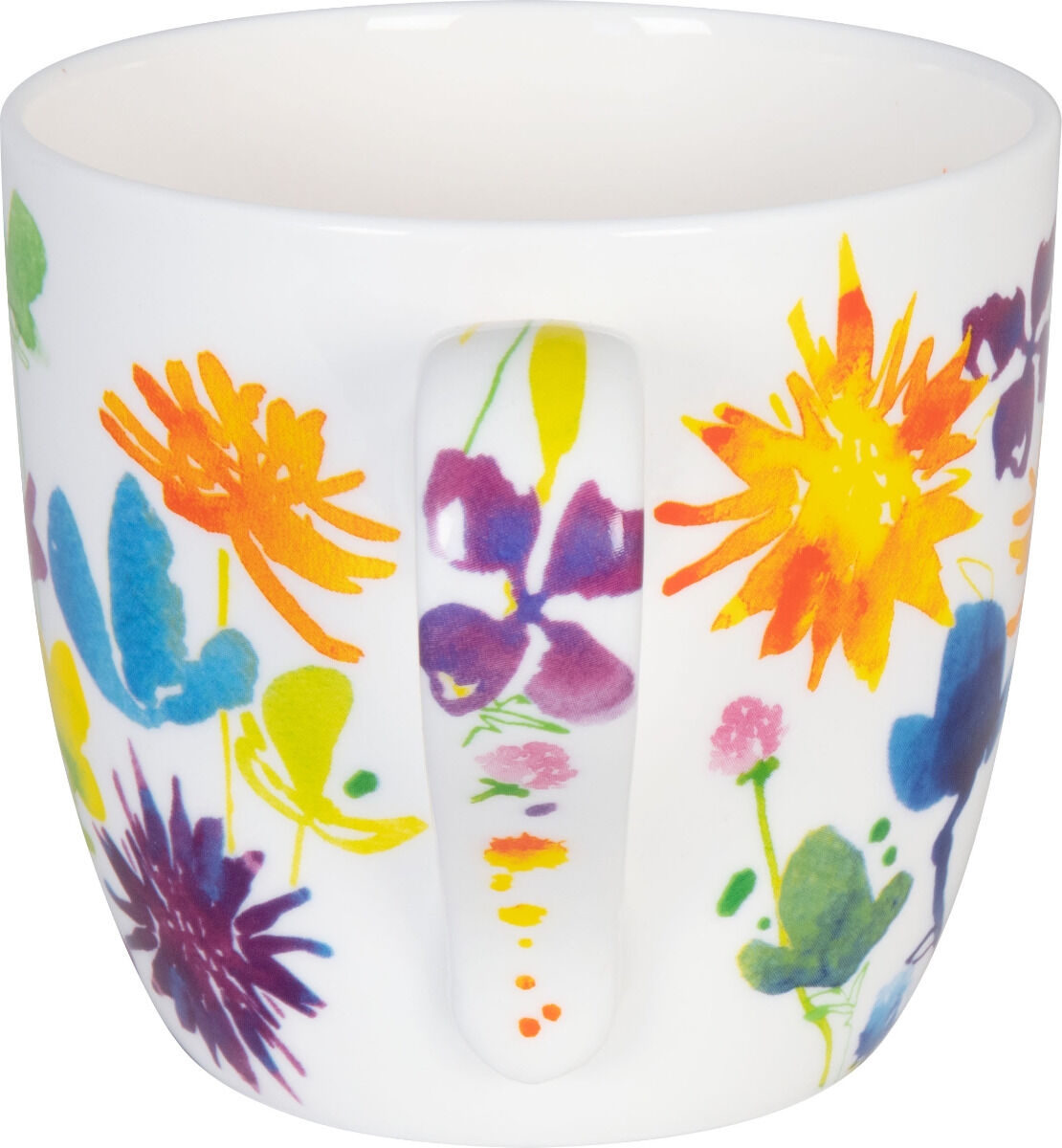 KÖNITZ 115S572369 Becher Victoria Lowe - Full Bloom 425 ml mit Sieb und Deckel, Bone China Porzellan – Bild 4