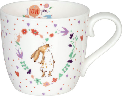 10er SET KÖNITZ 1120572682 Becher how much I love you - Little Valentine - 425 ml aus Bone China Porzellan – Bild 2