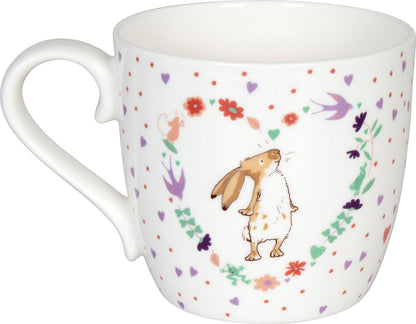 KÖNITZ 1120572682 Becher Guess how much I love you - Little Valentine - 425 ml aus Bone China Porzellan – Bild 3