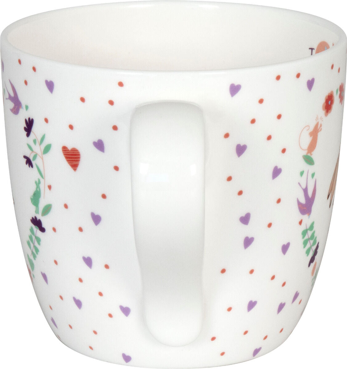 10er SET KÖNITZ 1120572682 Becher how much I love you - Little Valentine - 425 ml aus Bone China Porzellan – Bild 6
