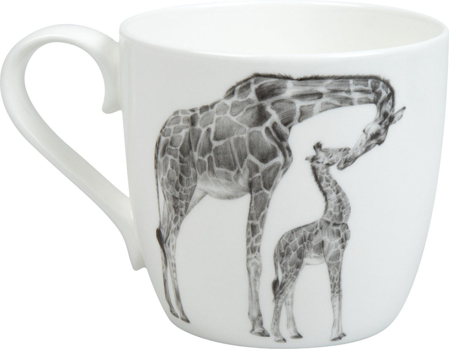 KÖNITZ 1120572760 Becher Amazing Animals - Giraffen 425 ml aus Bone China Porzellan – Bild 2