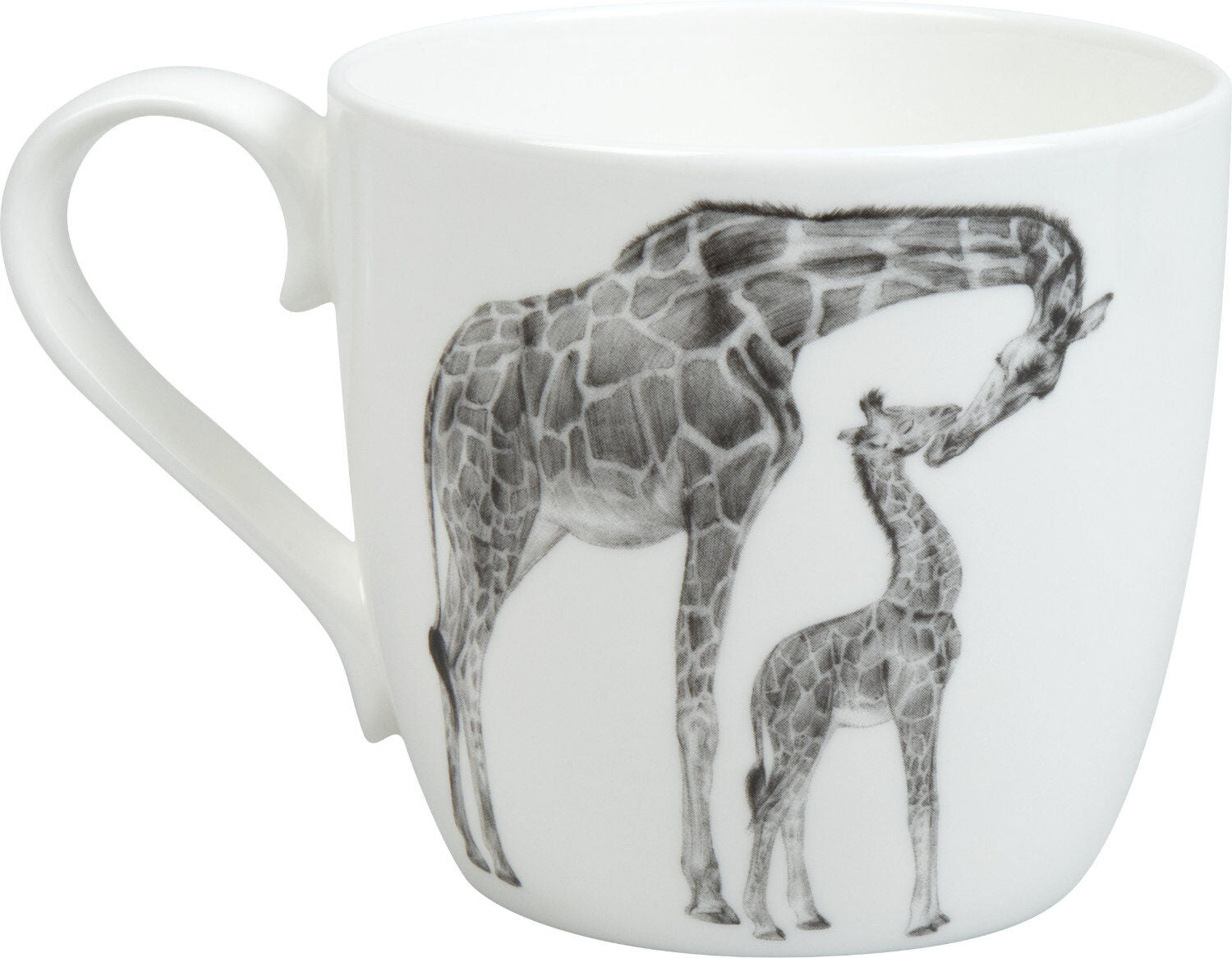 KÖNITZ 1120572760 Becher Amazing Animals - Giraffen 425 ml aus Bone China Porzellan – Bild 2