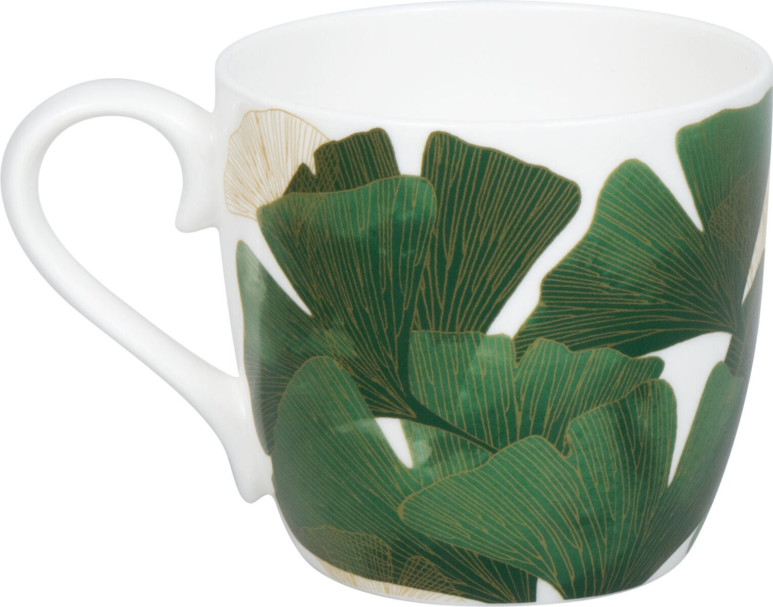 KÖNITZ 115S572814 Becher Ginkgo 425 ml mit Sieb und Deckel, Bone China Porzellan – Bild 3