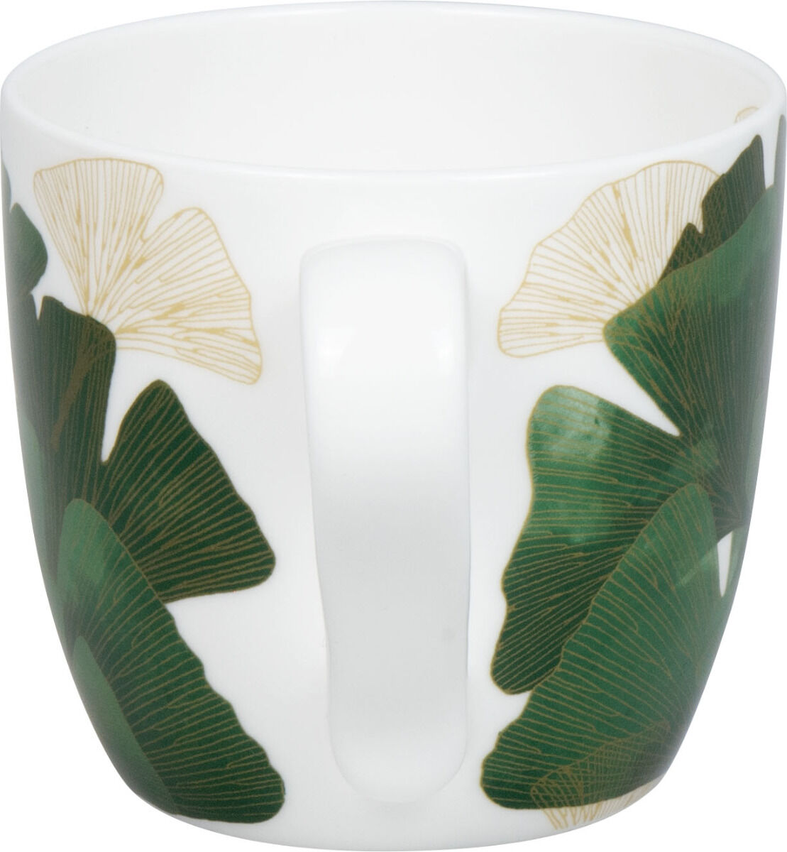 KÖNITZ 115S572814 Becher Ginkgo 425 ml mit Sieb und Deckel, Bone China Porzellan – Bild 4