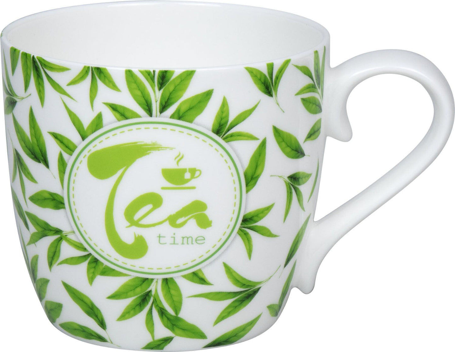 KÖNITZ 1120572871 Becher Tea Time Leaves, 425 ml / Kaffeebecher / Teebecher